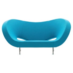 Ron Arad for Moroso Victoria & Albert 250 Symmetrical - Blue Sofa Italian Luxury