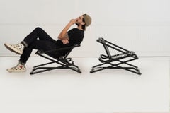 Ron Arad Pair of Rocking Chairs for One-Off, United Kingdom, 1981