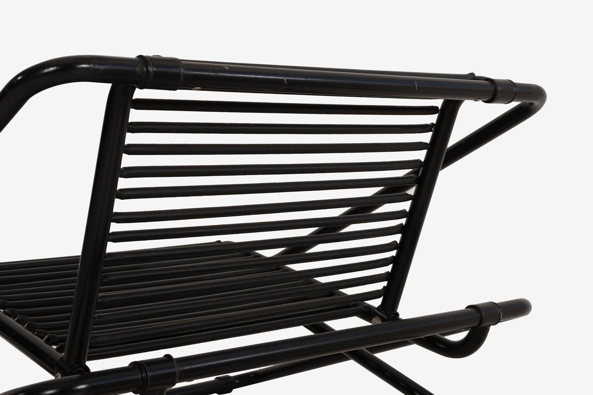 Métal Ron Arad Paire de chaises à bascule pour One-Off, Royaume-Uni, 1981 en vente