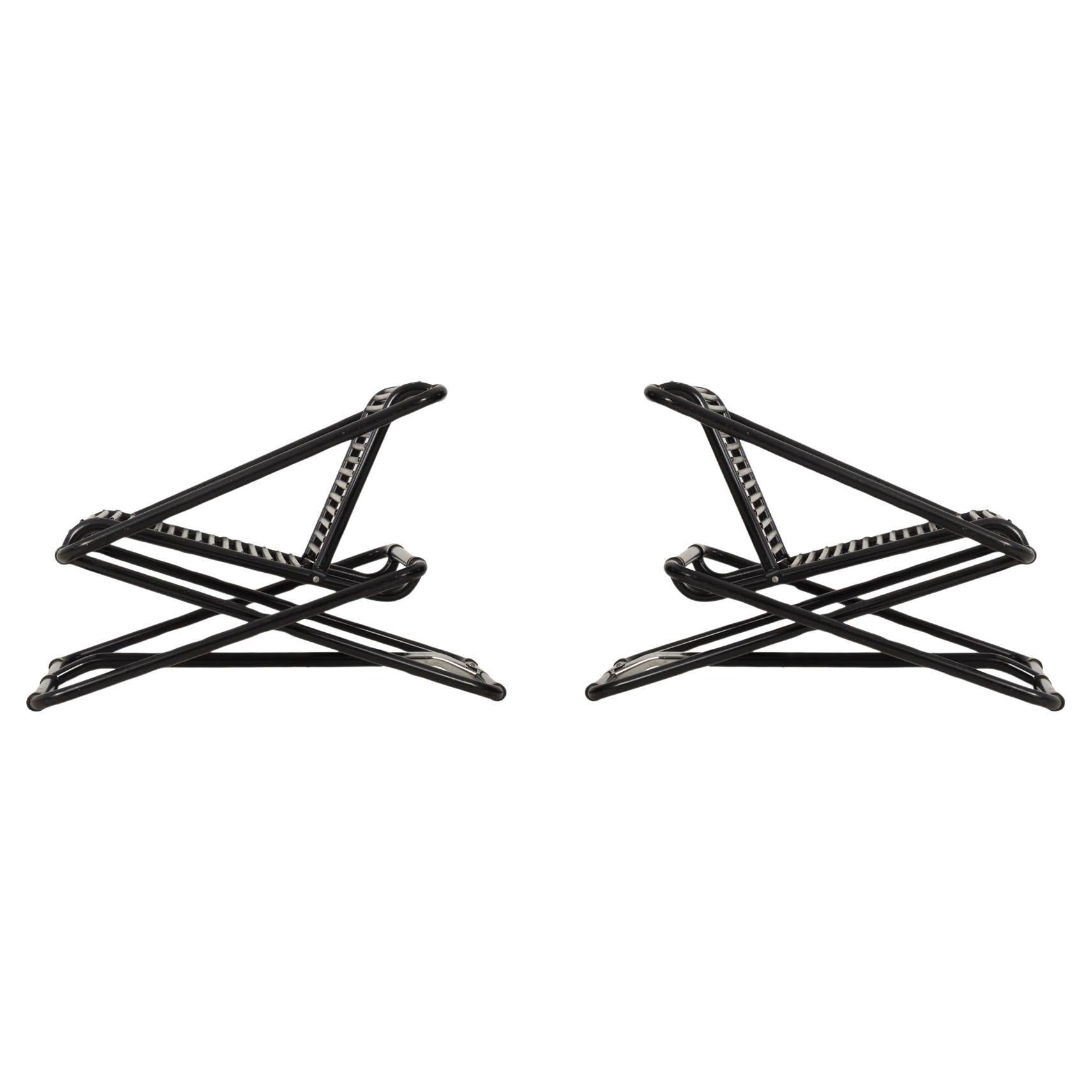 Ron Arad Paire de chaises à bascule pour One-Off, Royaume-Uni, 1981 en vente