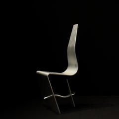 Ron Arad, Rare Aluminium "HORN CHAIR" 1985, UK