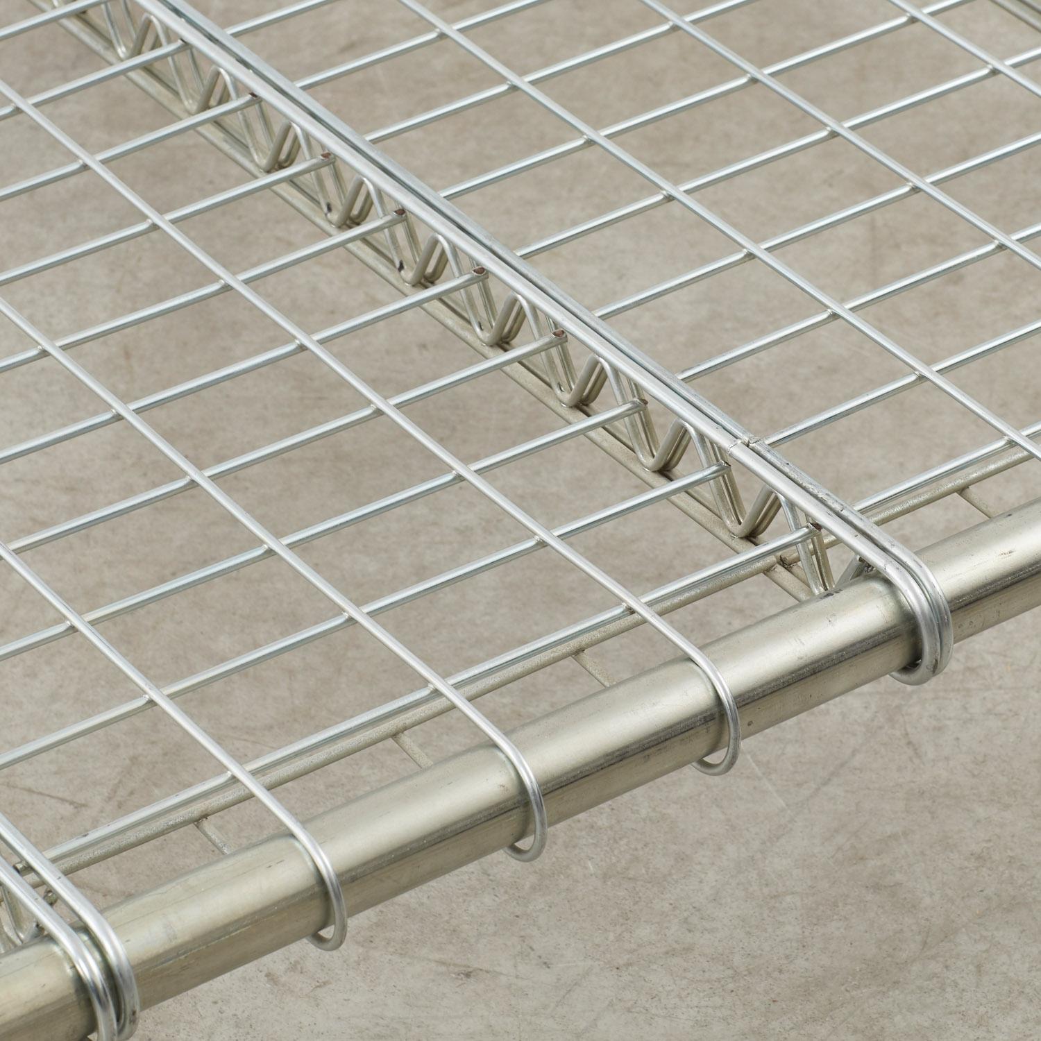 Steel Ron Arad Round Rail bed frame for One Off - UK, 1981 For Sale