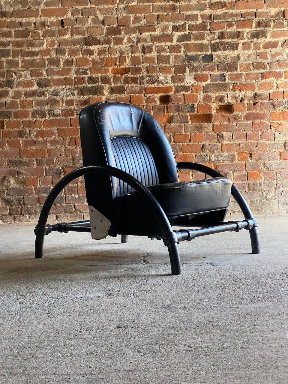 Ron Arad Rover Chair by One off Limited circa 1981 In Fair Condition In Longdon, Tewkesbury