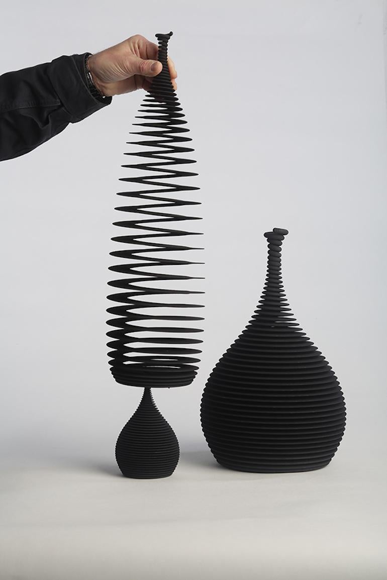 4 Black Objects - Sculpture by Ron Arad