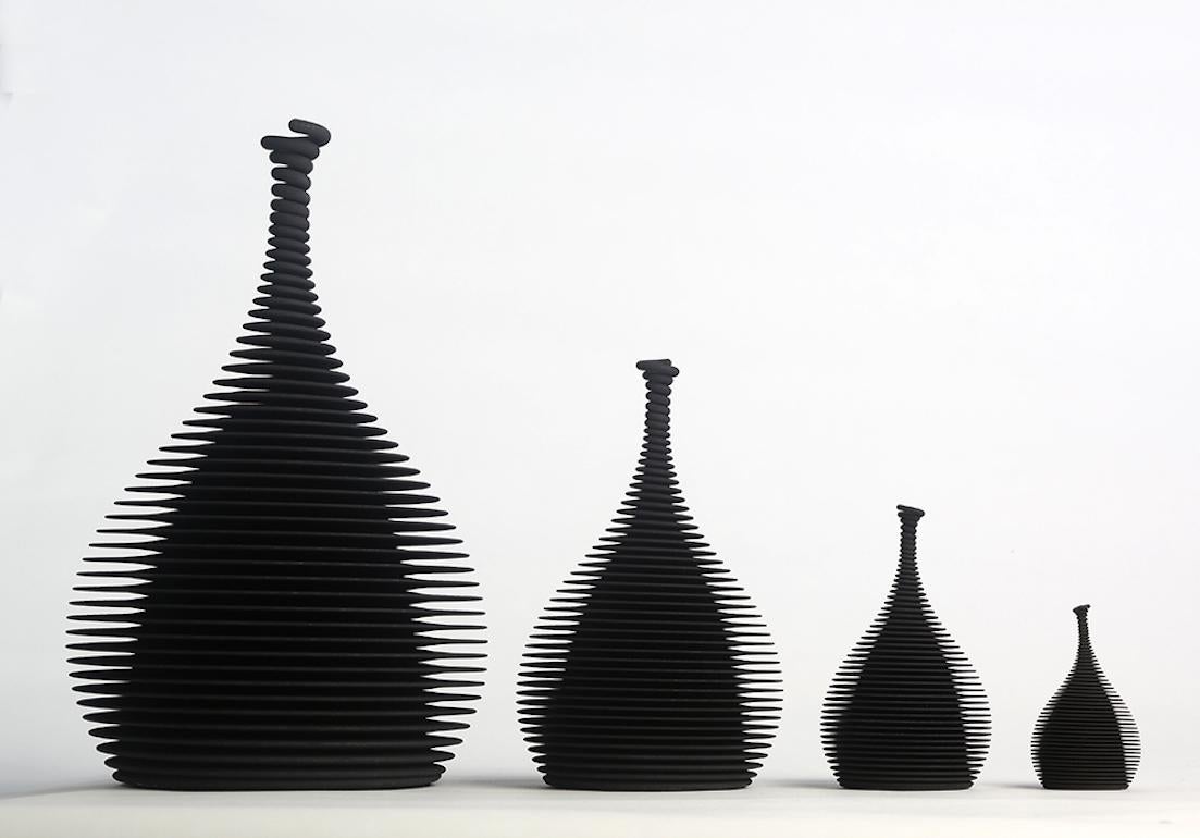 Ron Arad Figurative Sculpture - 4 Black Objects