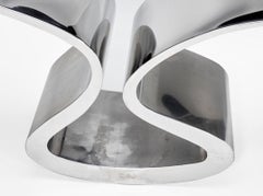Ron Arad, Before Summer 1992 Polished Stainless Steel Chair Sculpture small ed.