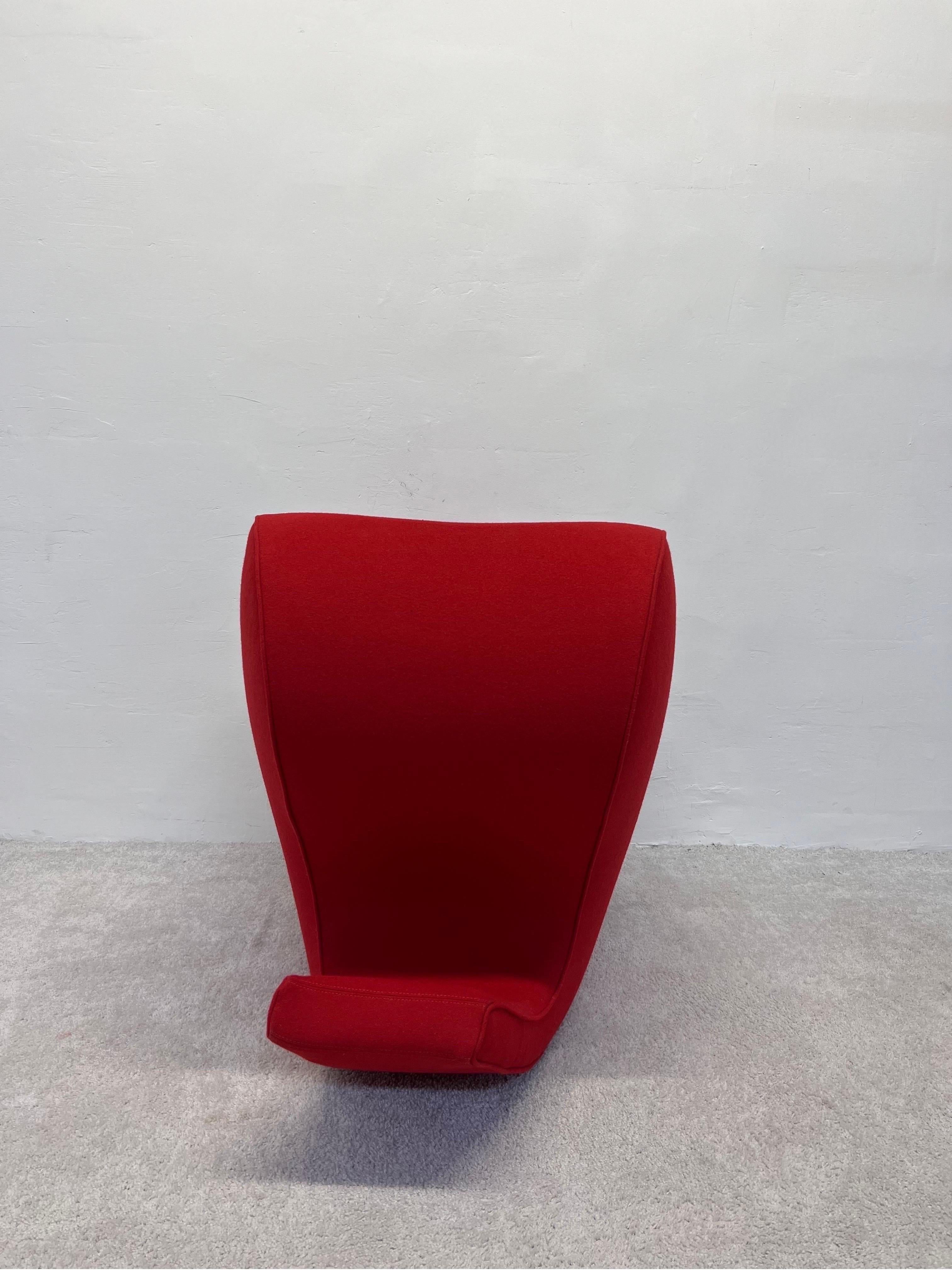 Steel Ron Arad Spring Collection Soft Heart Chair for Moroso For Sale
