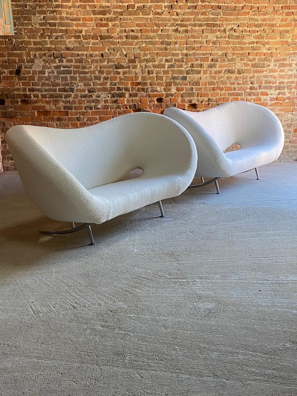 Ron Arad Victoria und Albert Sofa in Boucle von Moroso, um 2000 3