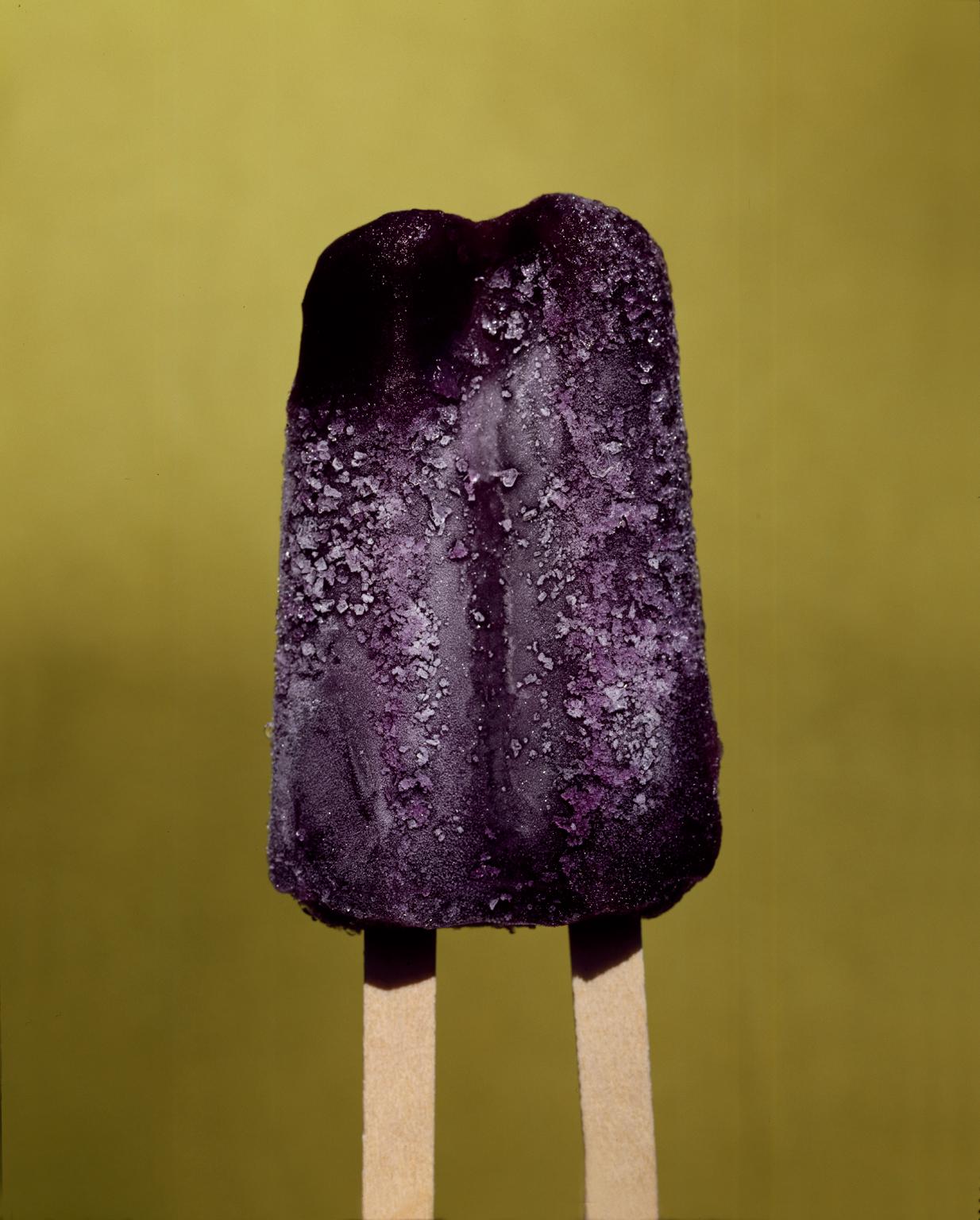 Ron Baxter Smith Color Photograph - Purple Popsicle