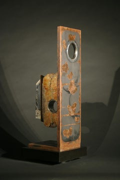 Butterfly, 30"high mixed media, unique sculpture