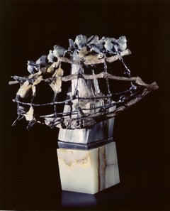 Wine Country, 22"high bronze sculpture