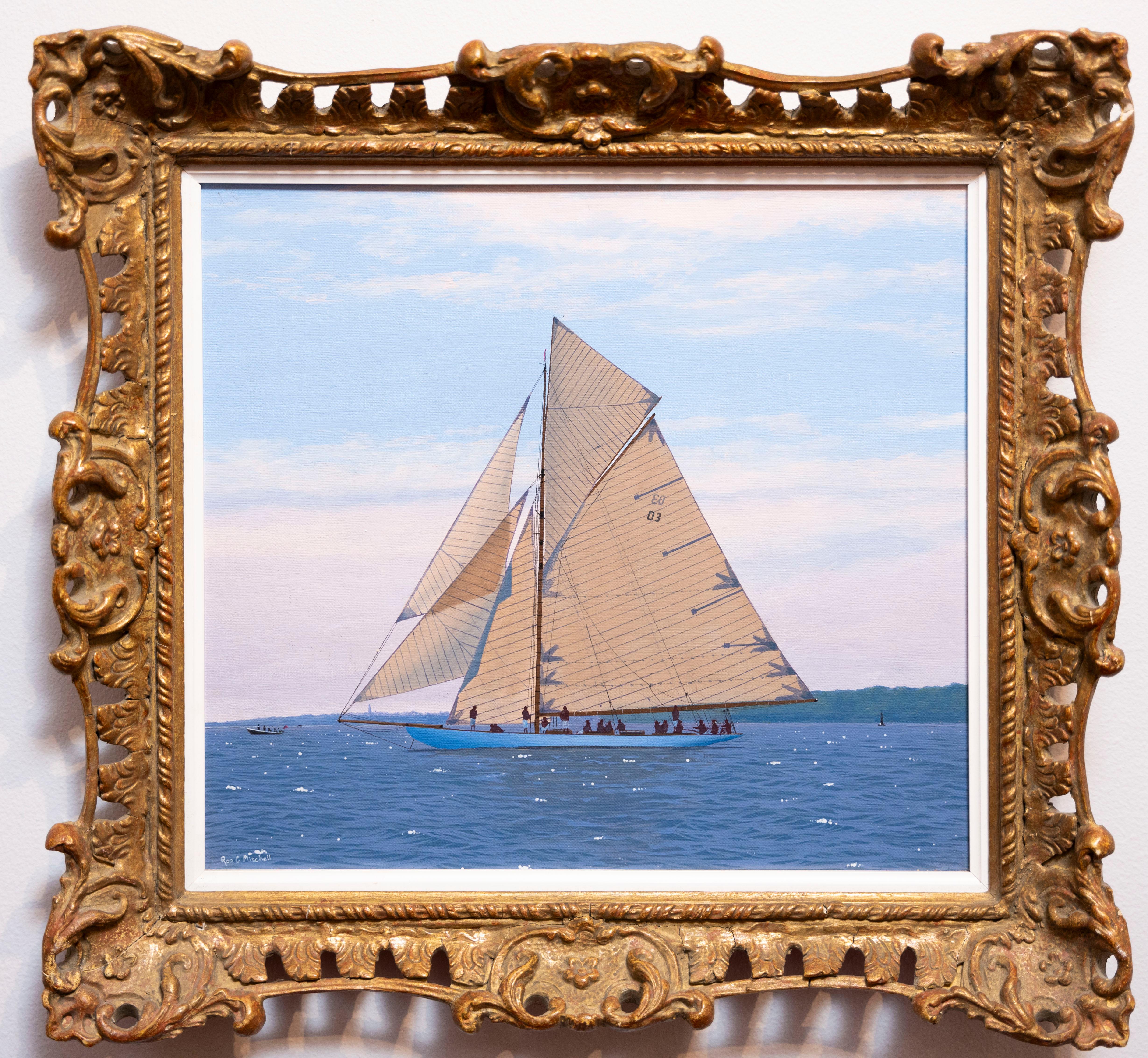 Sailing Yatch, Ron Charles Mitchell (b.1960)