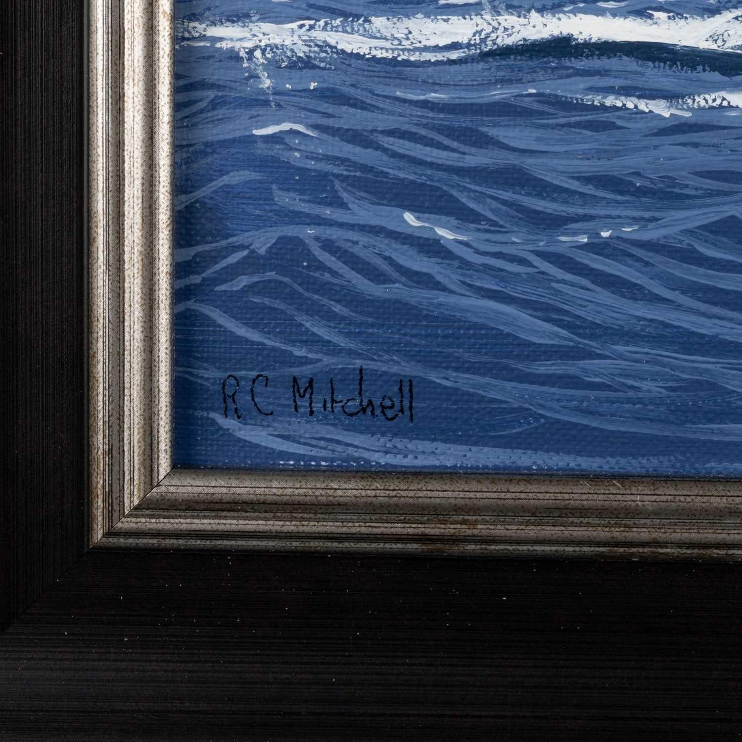 20th Century Ron Charles Mitchell of London (b.1960) Americas Cup 1937 Yacht Racing For Sale