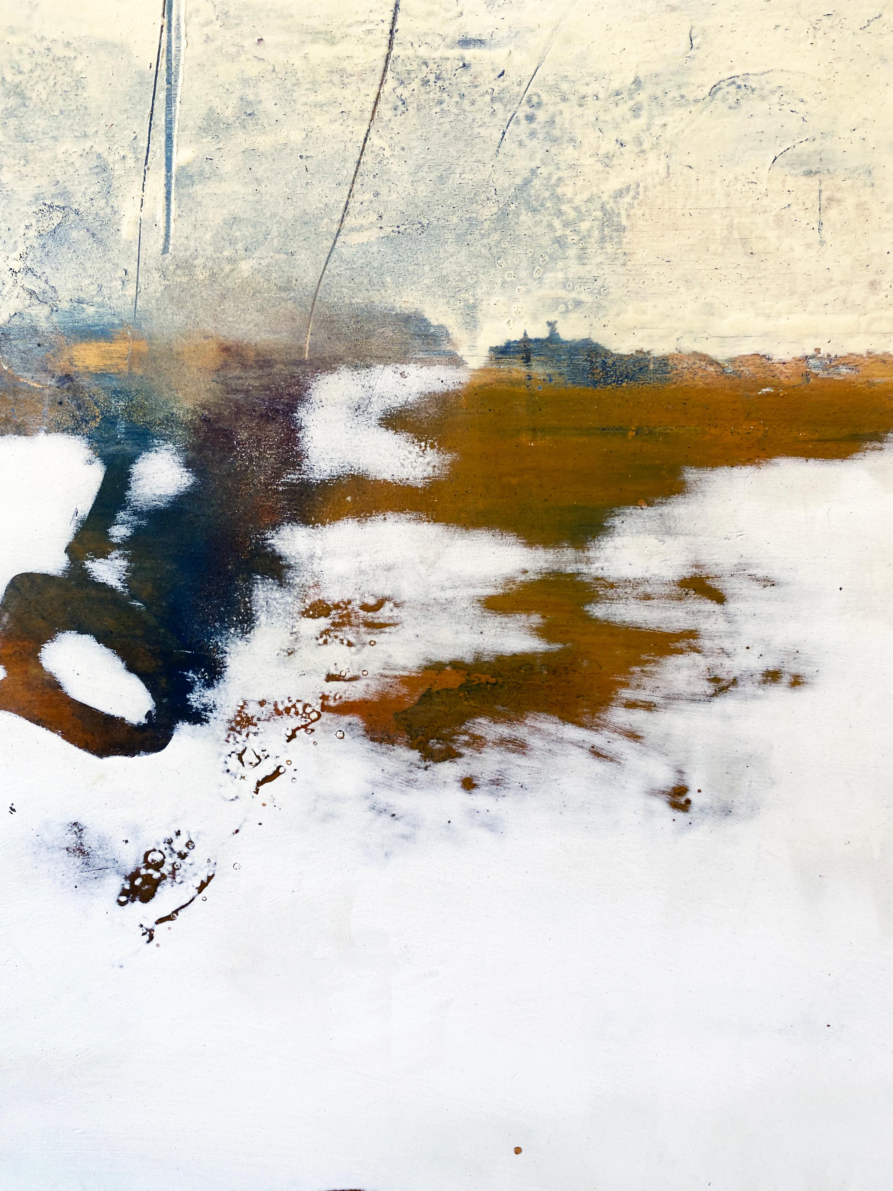 Pittura a tecnica mista di Ron Ehrlich 'Senza titolo' 4