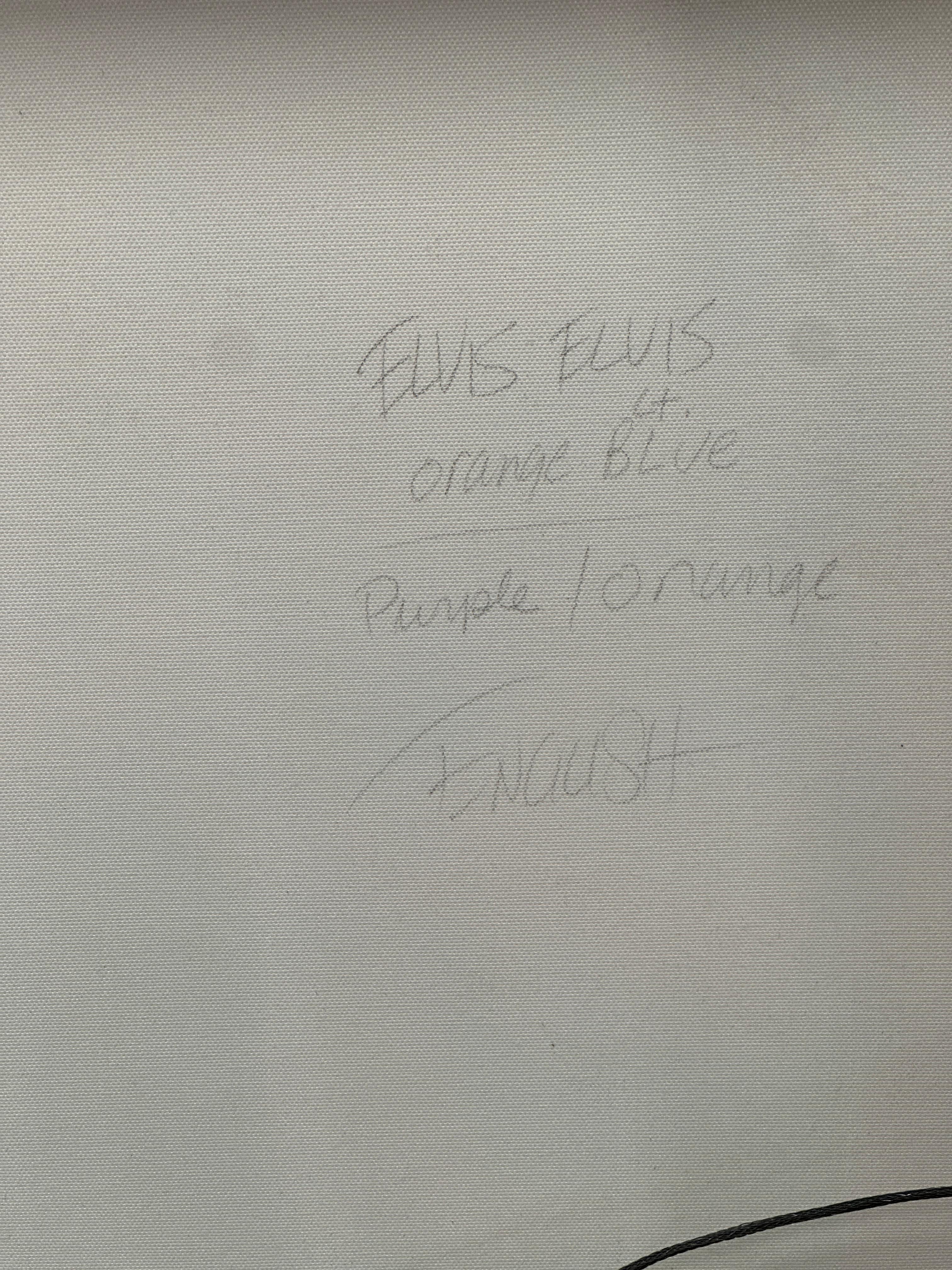 American Ron English Pop Elvis/Elvis in Purple and Orange For Sale