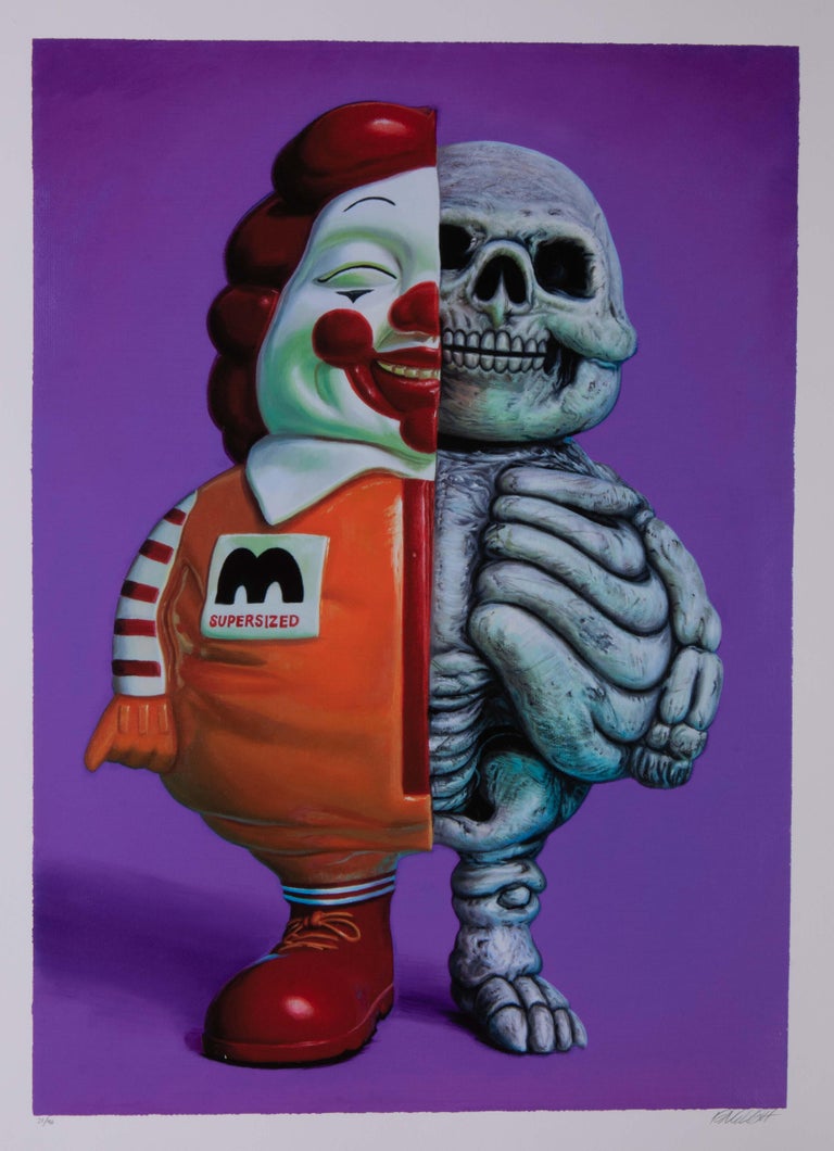 Ron English - Ms Supersized Dissect- Purple Variant at 1stDibs