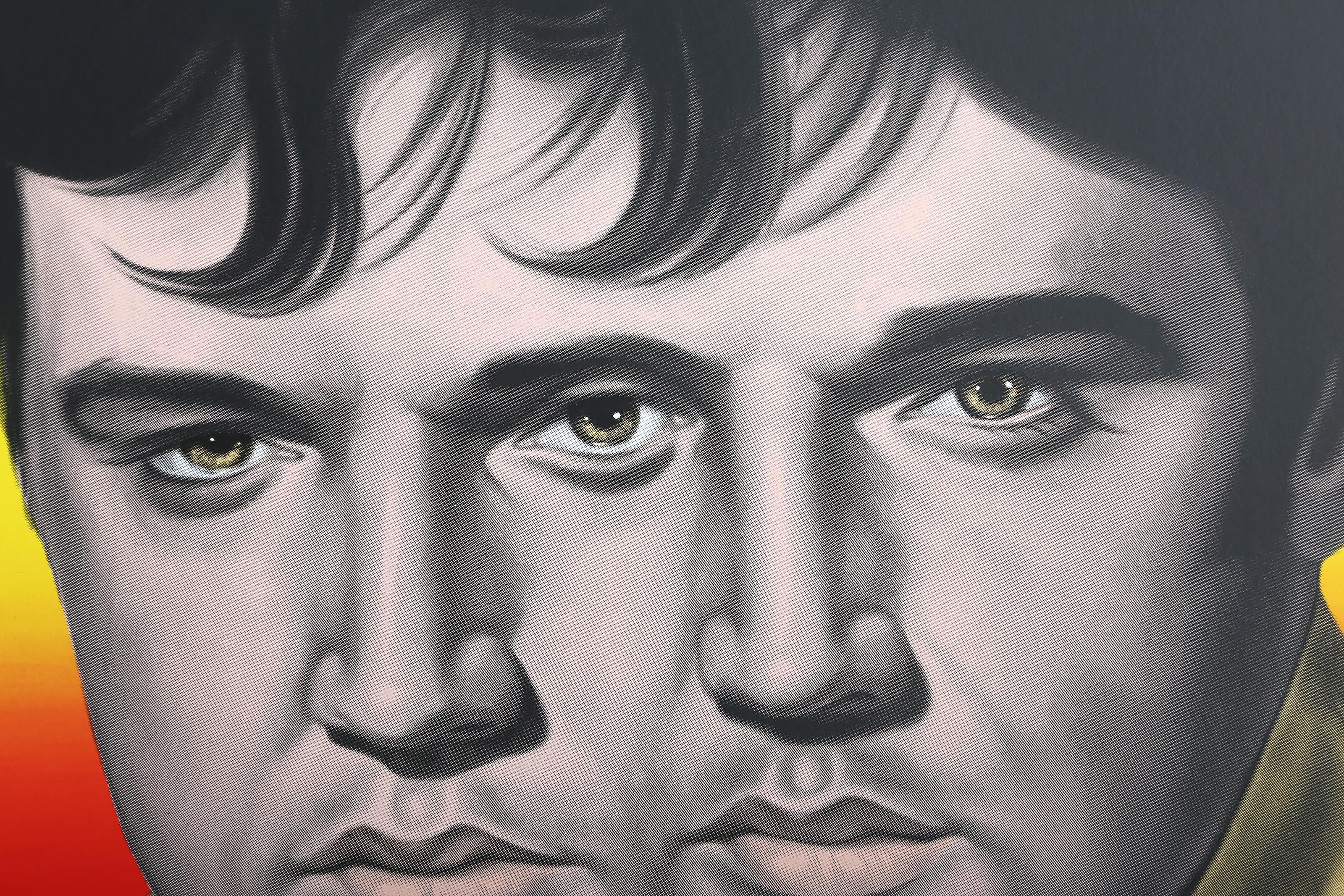 Elvis Rojo, serigrafía de Ron English en venta 3