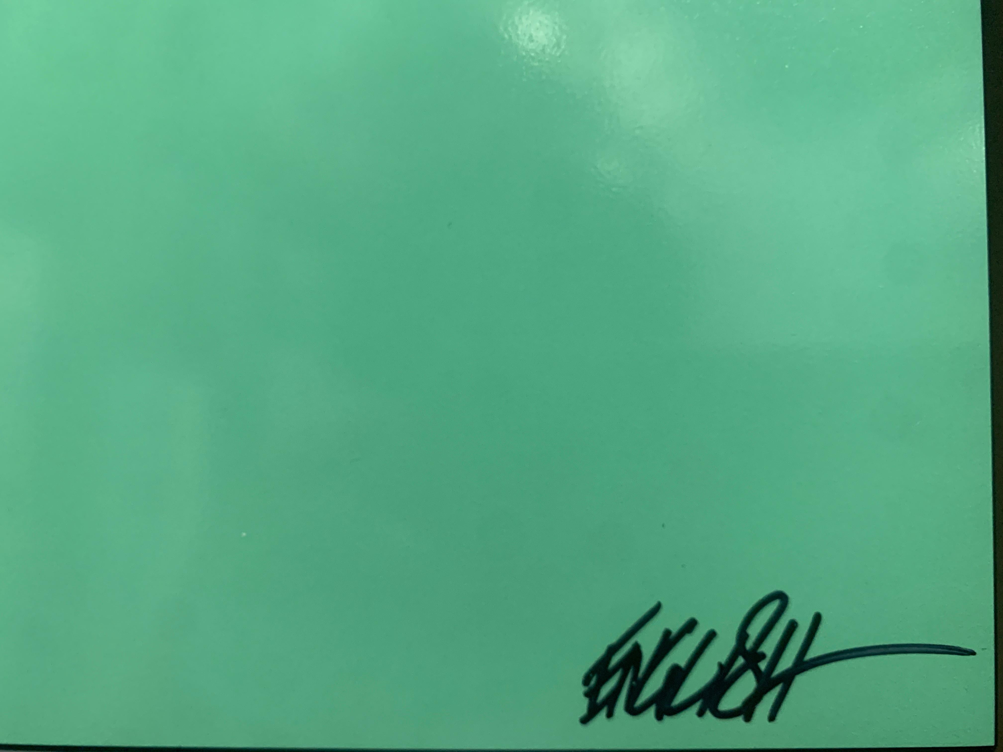 Segni del crimine (Seafoam) - Print di Ron English