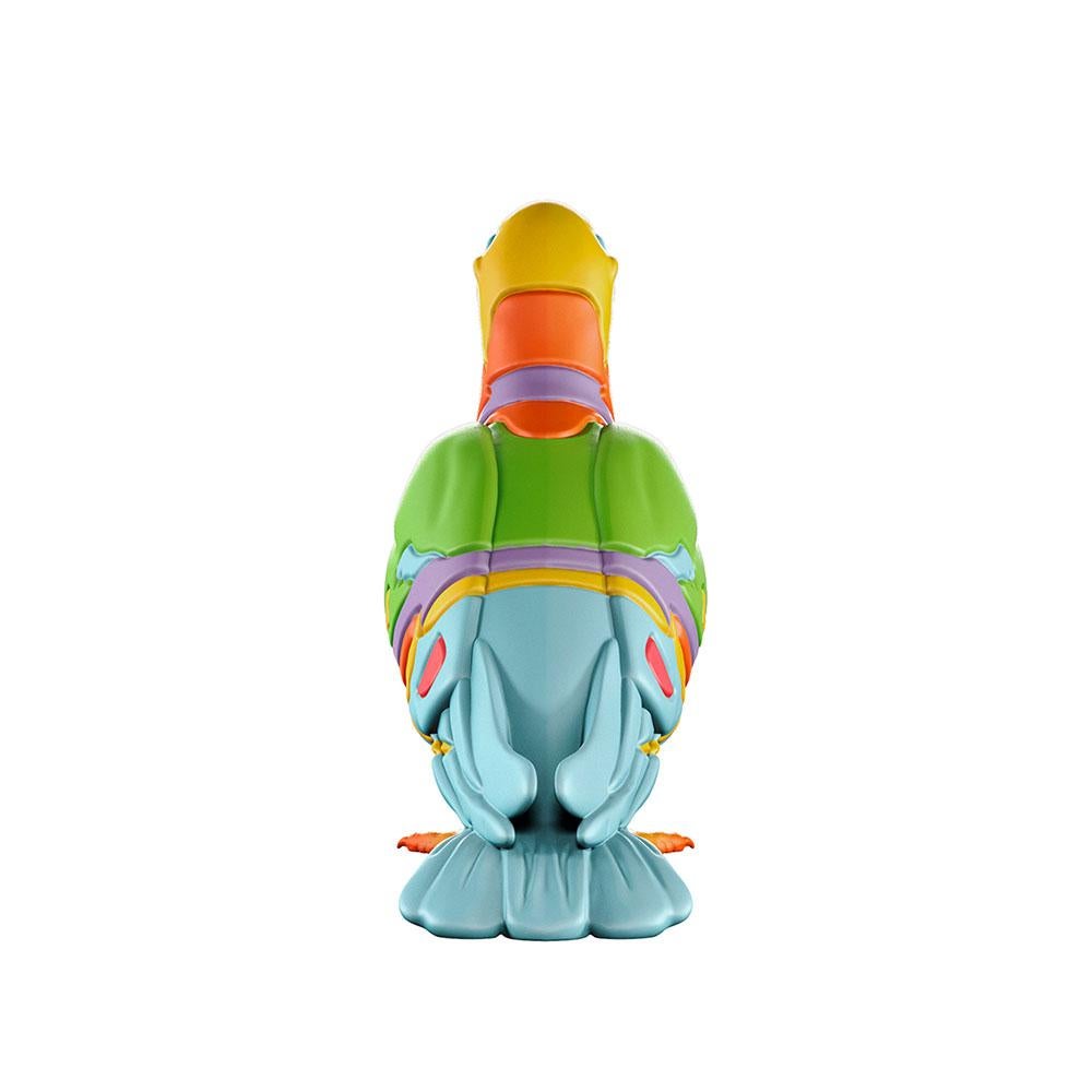 Colaboración con Staple Vinyl Escultura Pigeon Grin Ron English Rainbow Pop en venta 4