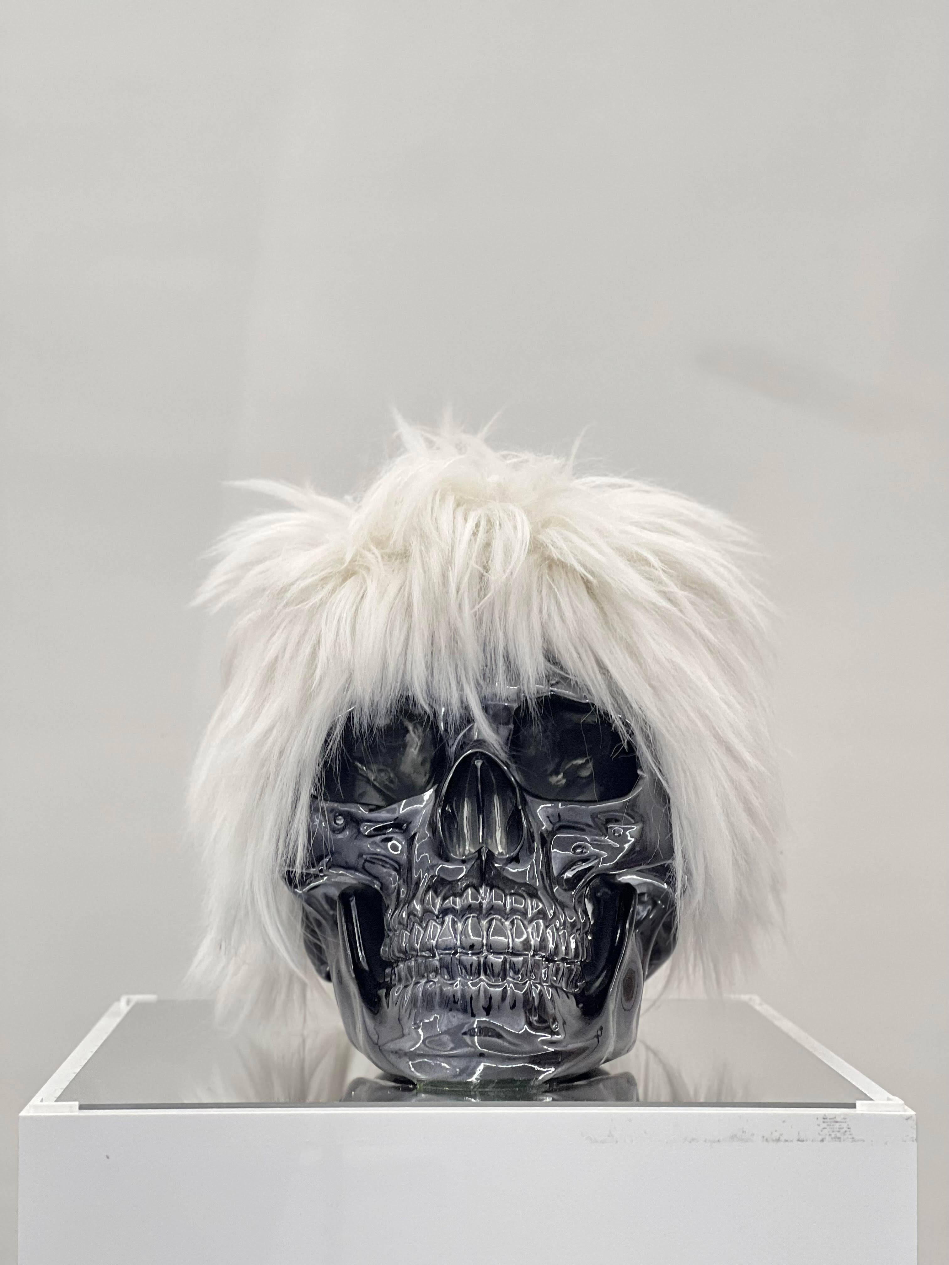 omaggio a Andy - Sculpture di Ron English