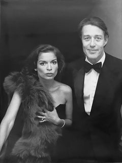 Bianca Jagger & Halston attend the Metropolitan Museum of Art Costume Institute