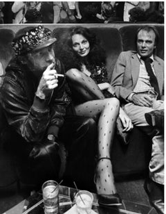 Diane von Furstenberg and Ara Gallant at Studio 54, New York, 1978