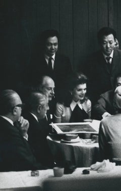 Jackie Kennedy, Ari Onassis, Black and White Photography, 1969, 20, 2 x 25, 2 cm