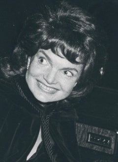 Jackie Kennedy, Black and White Photography, ca. 1970s, 25, 2 x 20, 3 cm