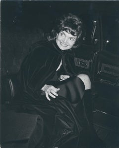 Jackie Kennedy, Black and White Photography, ca. 1970s, 25, 2 x 20, 3 cm