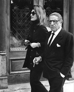 Jacqueline Kennedy y Aristóteles Onassis en P.J. Restaurante Clarke's, Nueva York