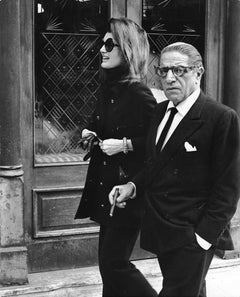 Jacqueline Kennedy and Aristotle Onassis at P.J. Clarke’s Restaurant, New York