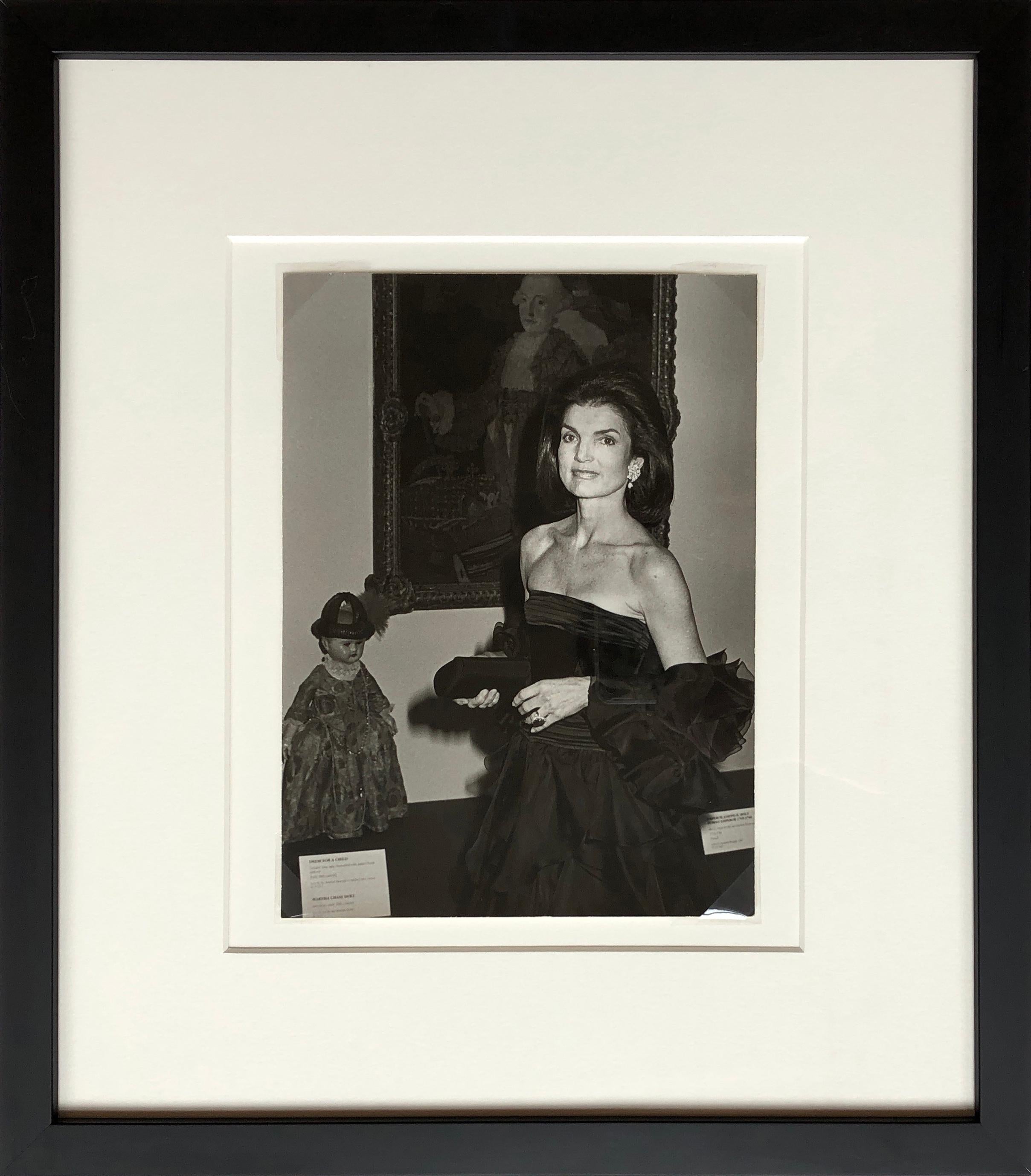 Ron Galella Portrait Photograph - Jacqueline Kennedy Onassis at the Metropolitan Museum of Art