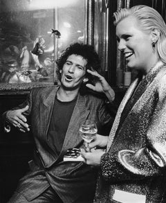 Keith Richards y Patti Hansen, Club MK, Nueva York
