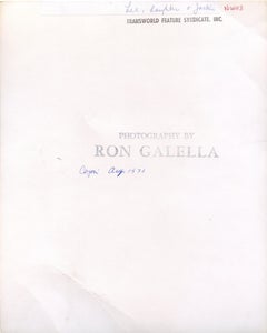 Lee Radziwill and Jacqueline Bouvier - Vintage Photo in Capri Island 1970