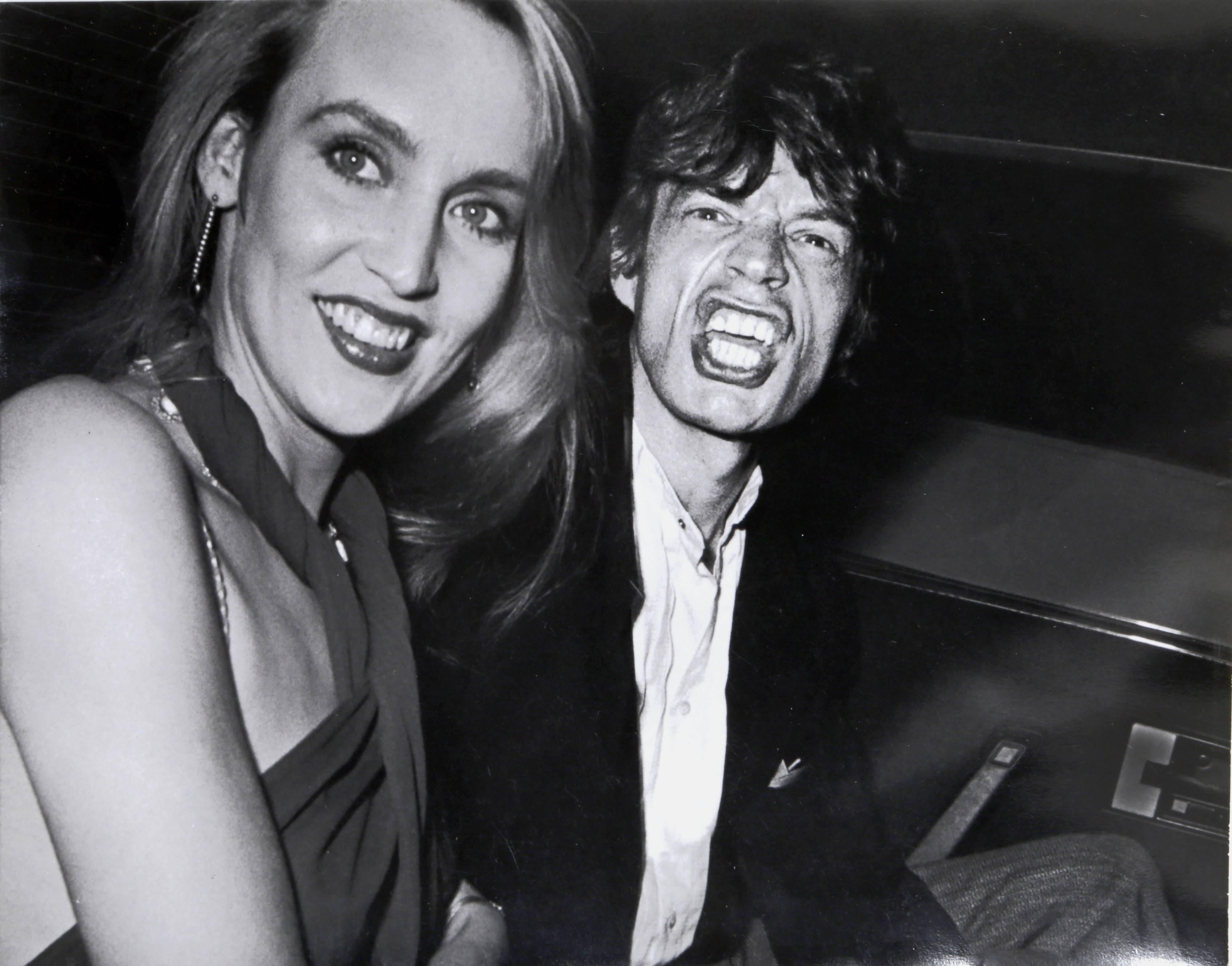 Limelight, foto di Mick Jagger e Jerry Hall di Ron Galella in vendita 1