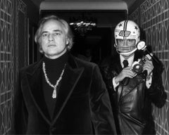 Marlon Brando e Ron Galella