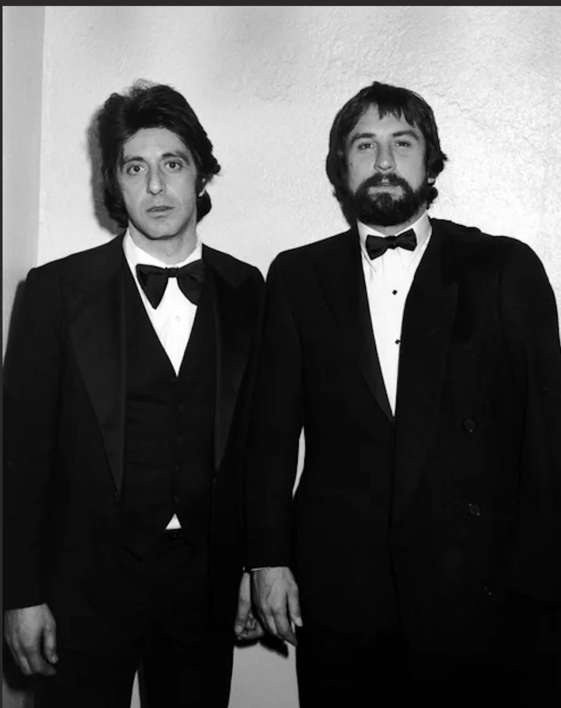 Black and White Photograph di Ron Galella - Robert De Niro e Al Pacino