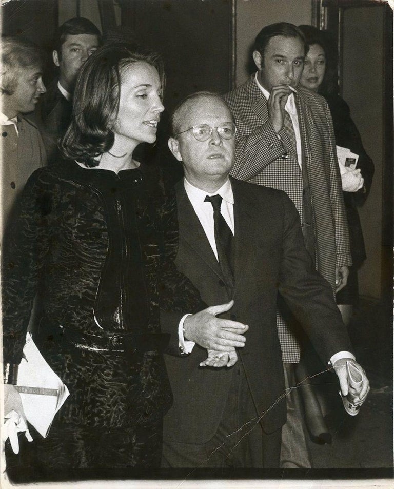 Ron Galella - Truman Capote and Lee Radziwill - Vintage Photo by Ron ...