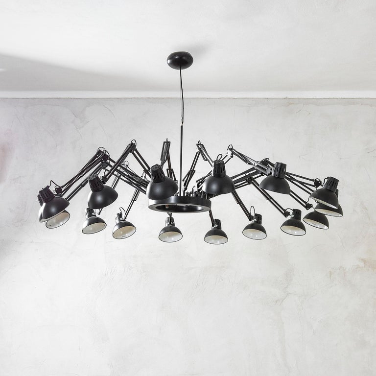 Ron Gilad Chandelier Mod. Dear Ingo for Moooi with 16 Directional Diffusers  For Sale at 1stDibs | dear ingo chandelier
