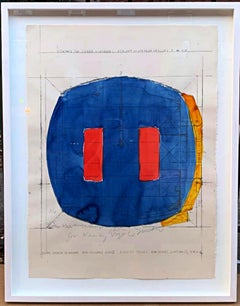 Untitled abstract watercolor, from the collection of Robert and Ruth Vogele
