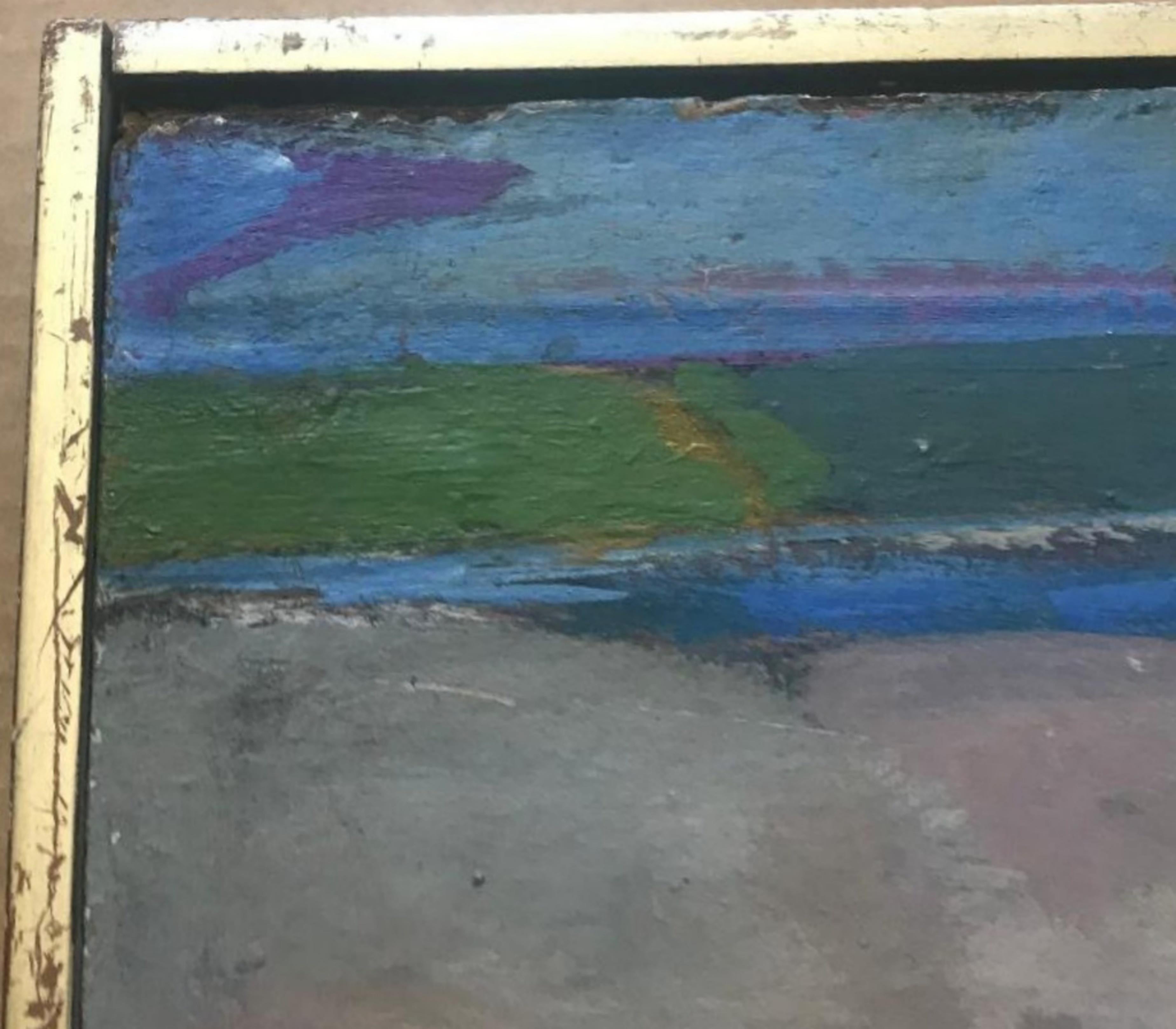 Ron Gorchov Mid Century Modern Self Portrait Signed painting abstract figuration For Sale 5