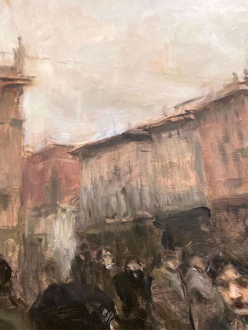 Ron Hicks est un artiste afro-américain qui a obtenu une bourse d'études complète au Columbus College of Art and Design. Après avoir remporté le Best of Show à l'Art Student League de 1994, Hicks a commencé à peindre à plein temps et est devenu une