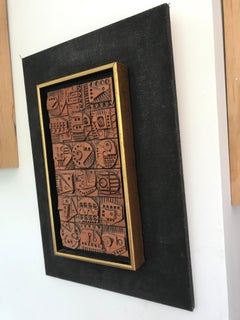 Ron Hitchens Small Ceramic Wall Art