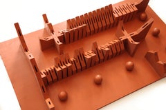 Ron Hitchins Mid-Century Modernist Wall Sculpture