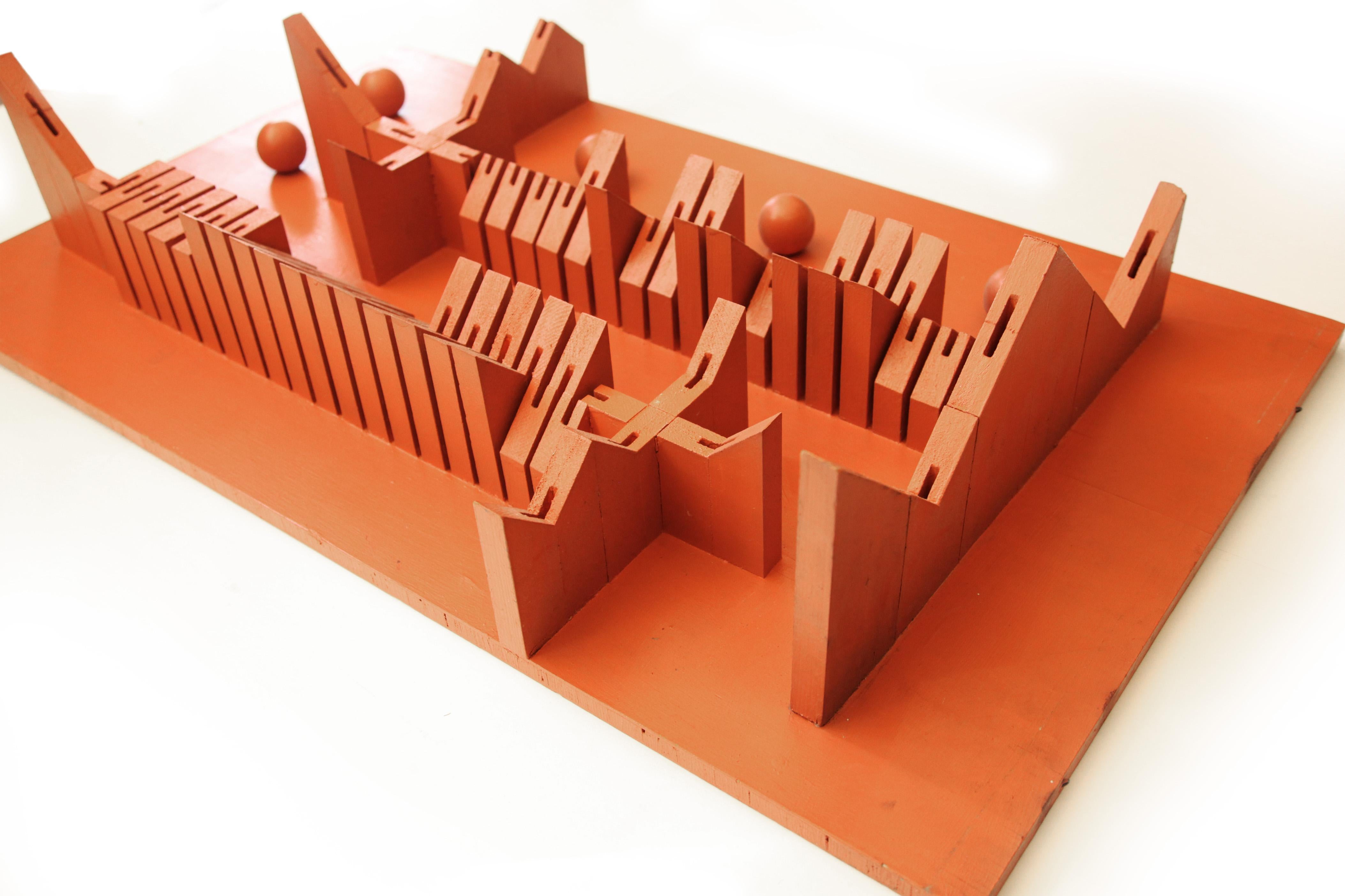 Escultura de pared modernista de mediados de siglo de Ron Hitchins en venta 2