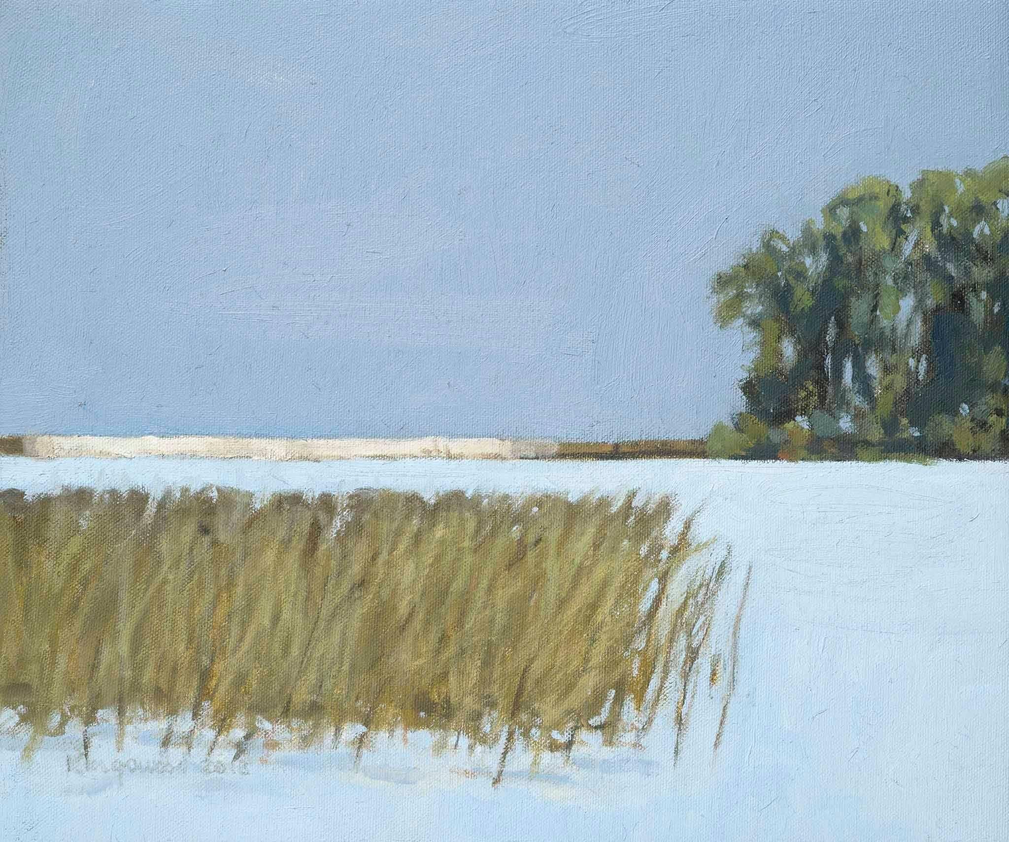 Ron Kingswood Landscape Painting - The Island