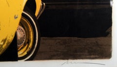 Gas Line, sérigraphie photoréaliste de Ron Kleemann