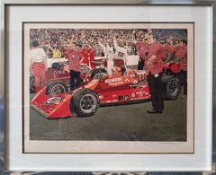 Indianapolis 500, Photorealist Screenprint by Ron Kleemann