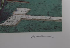 Sérigraphie de course photoréaliste de Formule rouge de Ron Kleemann