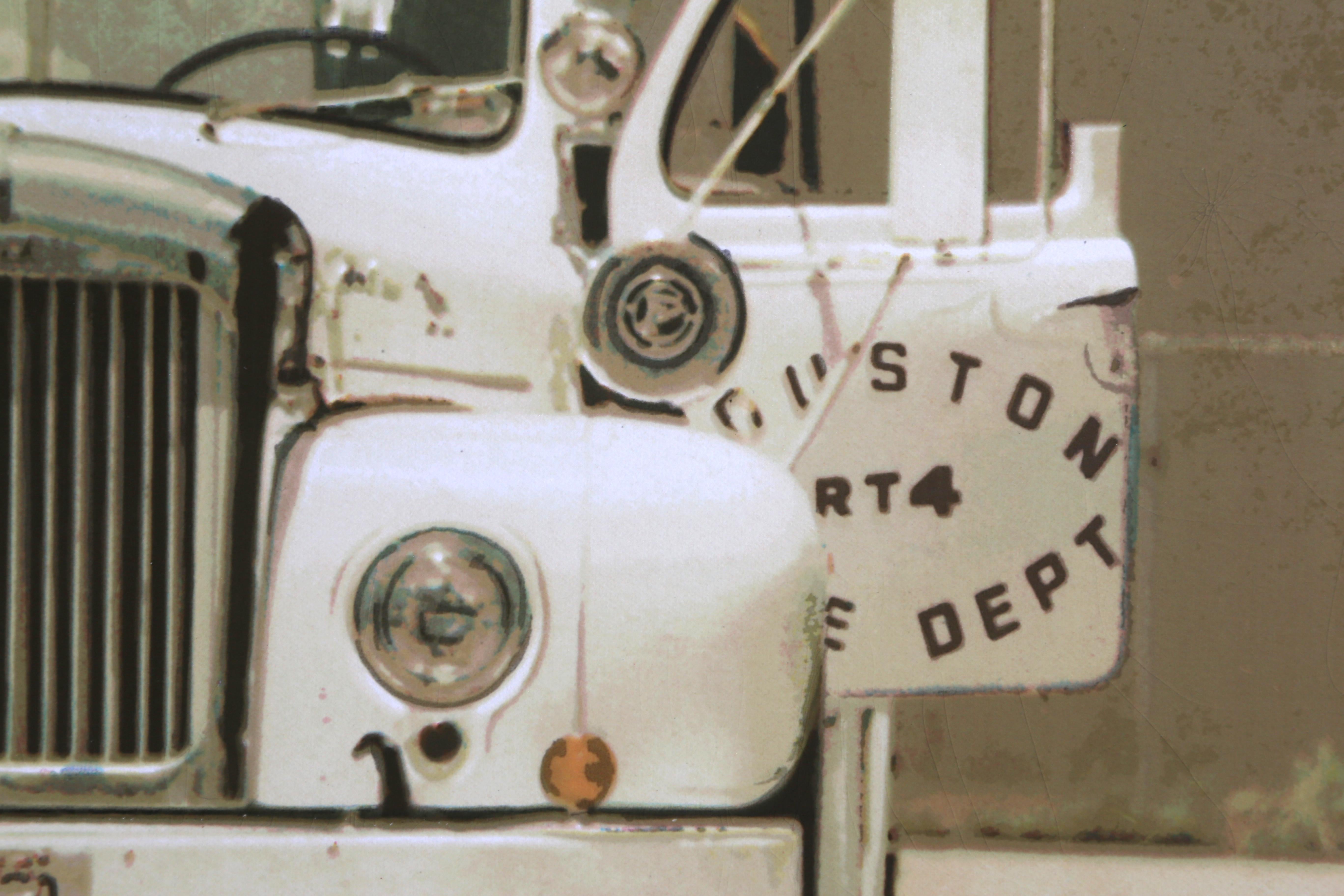 White Knight, 1980 Signed Screenprint by Ron Kleemann For Sale 3